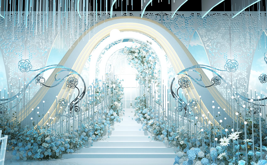 德令哈釡香烙馍村水晶厅效果展示